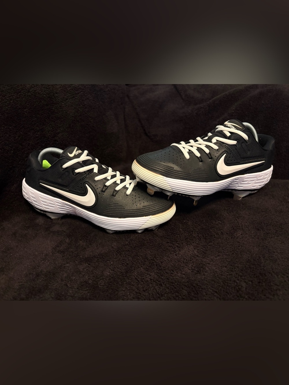 Nike AV3043009 Zoom Hyperdiamond 3 Elite Fastpitch Softball Metal Cleats Wm 9 EC